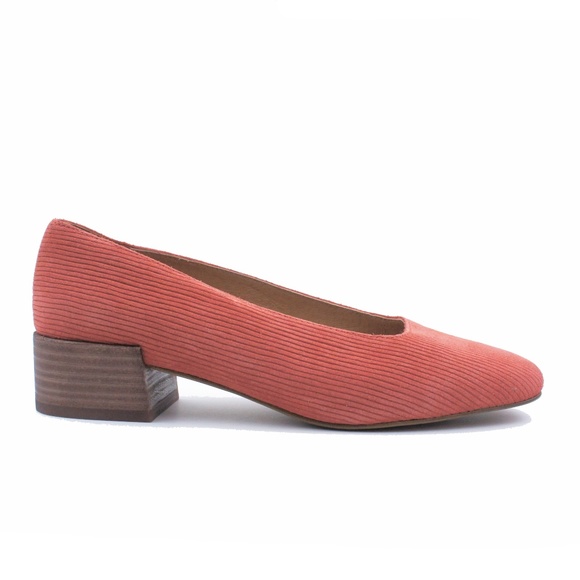 New MADEWELL The Sofie Pump Corduroy Suede Russet - Picture 4 of 5